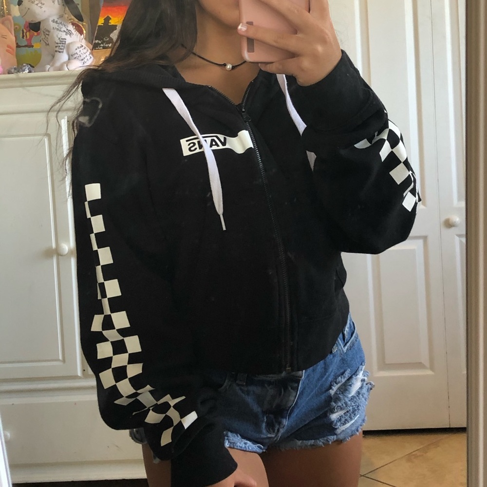 Vans Off The Wall Zip-Up Hoodie